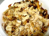 Recipe Box # 21  - Pasta and Mushrooms