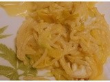 Recipe Box # 5 - Zucchini Alfredo - Lunch is Back