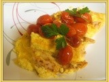 Roasted Tomato Omelet - Donna Hay