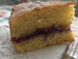 Zesty Lime and Blueberry Cake