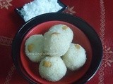 Coconut Rava Ladoo Recipe | Easy Diwali Sweets Recipe