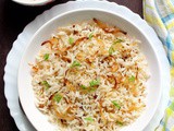 Onion Rice | Onion Pulao