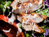 Mediterranean Chicken Salad with Sumac Dressing