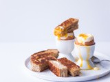 Perfect Soft-Boiled Eggs & Grilled Cheese Soldiers