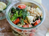 Roasted Vegetable Orzo Salad