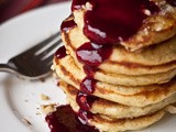 Throwback Thursday |  Silver Dollar Pancakes + Blackberry Syrup