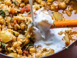 Vegan Cauliflower, Potato, and Chickpea Curry