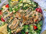 Chimichurri Chicken Avocado Salad – Recipe Video