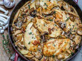 Easy Creamy Chicken Mushroom Recipe (Keto)