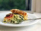 Beet, Greens and Zucchini Tart: Oxbow Box Project Part 2