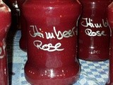 Himbeer-Rosen Marmelade ohne Kerne