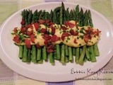 Asparagus with Bacon Sabayone