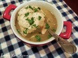 Chicken with Herbed Dumplings for Soul Warming #SundaySupper