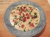 Creamy Potato Soup with Bacon from Domesblissity for the #SupriseRecipeSwap