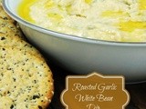 Roasted Garlic White Bean Dip