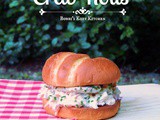 Seattle-Style Dungeness Crab Roll #SundaySupper