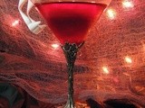 Tipsy Tuesday - Vampire Kiss Martini for #Halloween