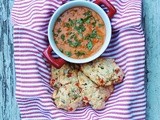 Tomato Biscuits with Chorizo and Green Chile Gravy