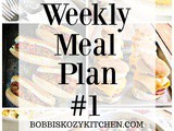 Weekly Meal Plan #1