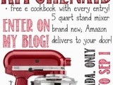 Win a 5 Quart Kitchenaid Artisan Stand Mixer Plus a Free e-Cookbook #giveaway