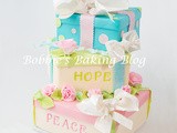 Gift Box Cake Filled with Peace and Hope in 2013
