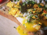 Irfan bhai style Eggs on Eggs