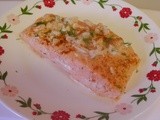 Creamy Onion- Garlic Salmon