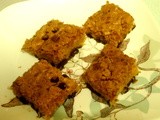 Passover Blondies with Chocolate Chips
