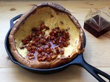 Dutch Baby with Bacon and Roasted Apple