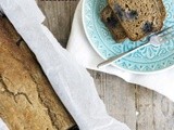 Bananenbrood met bosbessen