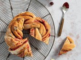 Broodkrans met cranberry – Kerstbrood