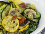 Gegrilde courgette