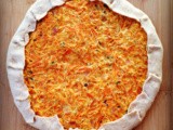 Savory carrot and fromage blanc tart / torta salata con carote e fromage blanc