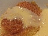 Almost instant really easy steamed syrup pudding