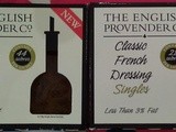 The English Provender Co, single portion gluten free salad dressings