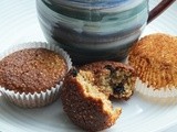 Toasted quinoa, blueberry and banana muffin