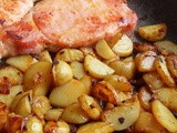 Bacon Chops and Fried Potatoes Bacon Chops and Fried Potatoes