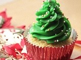 Christmas tree cupcakes recipe