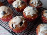 Glazed Blueberry Muffins