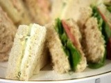 How to Make Cream cheese and cucumber sandwiches