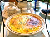 How to make Spinach Cheese Quiche easy recipe
