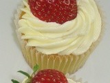Strawberry cupcakes
