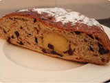 Currant and Raisin Bread with Almond Paste
