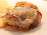 Pork Escalope stuffed with Apple, Onion and Bacon
