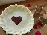 Valentine's Day Raspberry Mini Pies