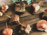 Bacon Wrapped Steak and Chicken Bites