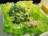 Recipe: Chopped Spinach Salad with Horseradish
