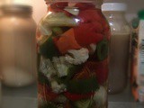 Recipe: Giardinara (Mixed Pickled Vegetables)