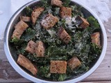 Recipe: Kale Caesar Salad with Creamy Dressing