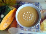 Crema di zucca con salsa allo zenzero